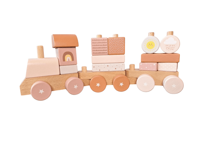 Houten Trein Meisje